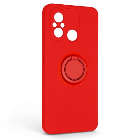 Чохол з магнітним кільцем ArmorStandart Icon Ring для Xiaomi Redmi 12C, Red