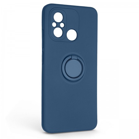 Чехол-накладка с кольцом-держателем ArmorStandart Icon Ring для Xiaomi Redmi 12C, Blue