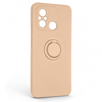 Чехол-накладка с кольцом-держателем ArmorStandart Icon Ring для Xiaomi Redmi 12C, Pink Sand