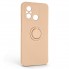 Чехол-накладка с кольцом-держателем ArmorStandart Icon Ring для Xiaomi Redmi 12C, Pink Sand