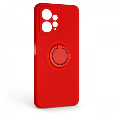Чохол-накладка з кільцем-тримачем ArmorStandart Icon Ring для Xiaomi Redmi Note 12 4G, Red