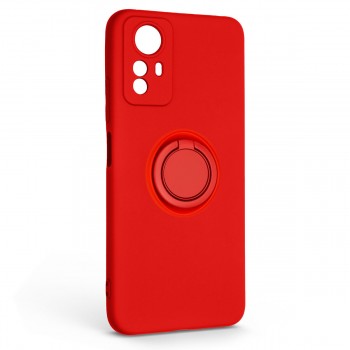 Силиконовый чехол с кольцом-держателем ArmorStandart Icon Ring для Xiaomi Redmi Note 12S 4G Red
