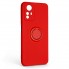 Силіконовий чохол із кільцем-тримачем ArmorStandart Icon Ring для Xiaomi Redmi Note 12S 4G Red