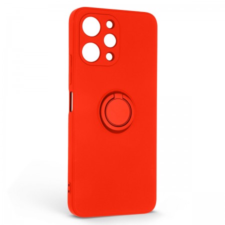 Чохол з магнітним кільцем ArmorStandart Icon Ring для Xiaomi Redmi 12 4G, Red