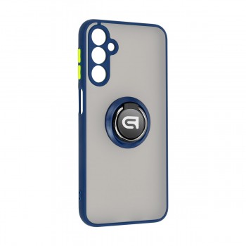 Чохол-накладка ArmorStandart Frosted Matte Ring для Samsung A24 4G (A245), Navy Blue (синій) Чохол-накладка ArmorStandart Frosted Matte Ring для Samsung A24 4G (A245), Navy Blue (синій)