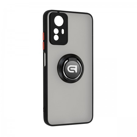 Чехол-накладка с кольцом-держателем ArmorStandart Frosted Matte Ring для Xiaomi Redmi Note 12s 4G, Black