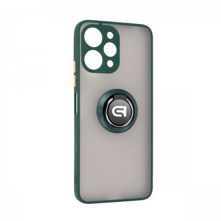 Чохол ArmorStandart Frosted Matte Ring для Xiaomi Redmi 12 4G Dark Green