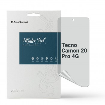 Гідрогелева плівка ArmorStandart матова для Tecno Camon 20 Pro 4G, діагональ 6.67