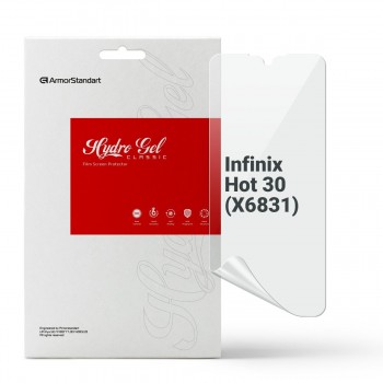 Гідрогелева плівка ArmorStandart для Infinix Hot 30 (X6831), діагональ 6.78 Гідрогелева плівка ArmorStandart для Infinix Hot 30 (X6831), діагональ 6.78