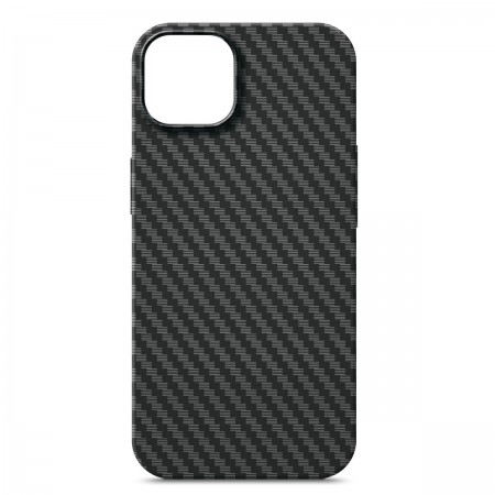 Чохол-накладка з MagSafe ArmorStandart LikeCarbon MagCase для Apple iPhone 15 Plus, чорний