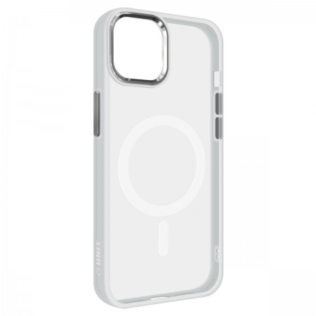 Чехол ArmorStandart Unit MagSafe для Apple iPhone 15 Plus, Matte Clear Silver