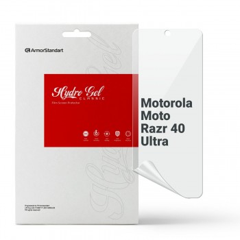 Гідрогелева плівка ArmorStandart для Motorola Moto Razr 40 Ultra, діагональ 6.9 Гідрогелева плівка ArmorStandart для Motorola Moto Razr 40 Ultra, діагональ 6.9