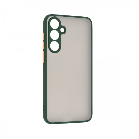 Чехол-накладка ArmorStandart Frosted Matte для Samsung S23 FE 5G (SM-S711), Dark Green (зеленый)