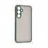 Чехол-накладка ArmorStandart Frosted Matte для Samsung S23 FE 5G (SM-S711), Dark Green (зеленый)