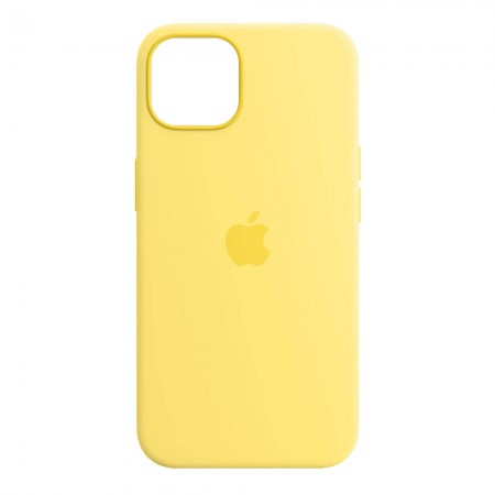 Силиконовый чехол Original Silicone Case для Apple iPhone 15, Yellow