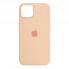 Силиконовый чехол Original Silicone Case для Apple iPhone 15 Plus, Grapefruit