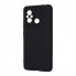 Тонкий TPU чехол ArmorStandart Matte Slim Fit для Xiaomi Redmi 12С, чёрный (с защитой камеры)