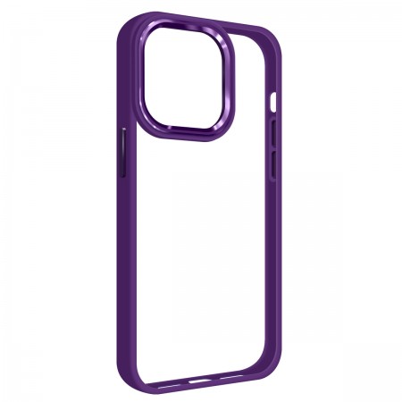 Чохол із прозорою задньою панеллю ArmorStandart UNIT2 для Apple iPhone 14 Pro, Purple