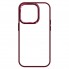 Чохол із прозорою задньою панеллю ArmorStandart UNIT2 для Apple iPhone 14 Pro, Marsala