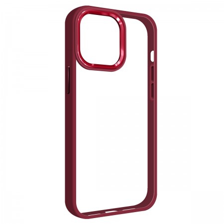 Чехол ArmorStandart UNIT2 для Apple iPhone 14 Pro Max, TPU + PC, Marsala (бордовый)