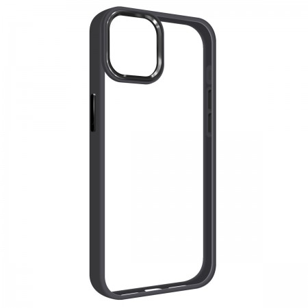 Чехол-накладка с прозрачной задней панелью ArmorStandart UNIT2 для Apple iPhone 15 Plus Black
