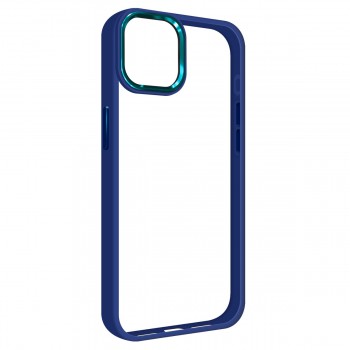Чехол-накладка с прозрачной задней панелью ArmorStandart UNIT2 для Apple iPhone 15 Plus Blue