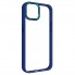 Чехол-накладка с прозрачной задней панелью ArmorStandart UNIT2 для Apple iPhone 15 Plus Blue