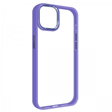 Чохол-накладка з прозорою задньою панеллю ArmorStandart UNIT2 для Apple iPhone 15 Plus Lavender