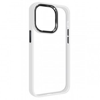 Чехол ArmorStandart UNIT2 с прозрачной задней стенкой для Apple iPhone 15 Pro, белый