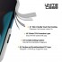 Чехол ArmorStandart UNIT2 с прозрачной задней стенкой для Apple iPhone 15 Pro, белый