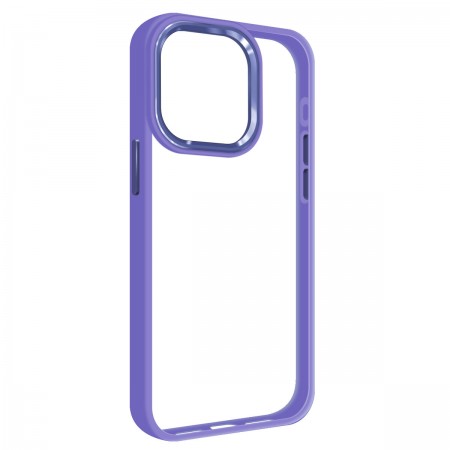 Чохол ArmorStandart UNIT2 із прозорою задньою стінкою для Apple iPhone 15 Pro, фіолетовий (Lavender)
