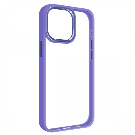 Чохол ArmorStandart UNIT2 із прозорою задньою стінкою для Apple iPhone 15 Pro Max, фіолетовий (Lavender)