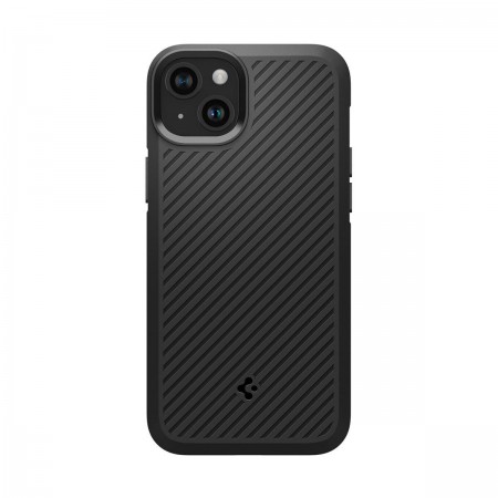 Чехол Spigen Core Armor для iPhone 15 Plus, матовый чёрный