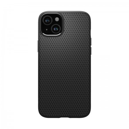 Чохол-накладка Spigen Liquid Air для Apple iPhone 15 Plus Matte Black