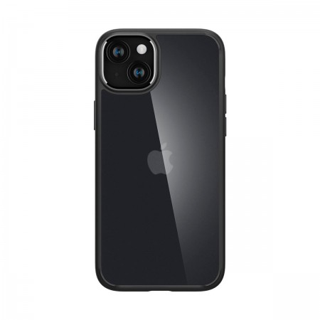 Чохол Spigen Ultra Hybrid для iPhone 15 Plus, Frost Black (чорний)