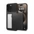Чехол-накладка Spigen Slim Armor CS для iPhone 15 Pro Max чёрный