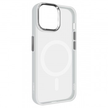 Чохол ArmorStandart Unit MagSafe для Apple iPhone 13, Matte Clear Silver (білий) Чохол ArmorStandart Unit MagSafe для Apple iPhone 13, Matte Clear Silver (білий)
