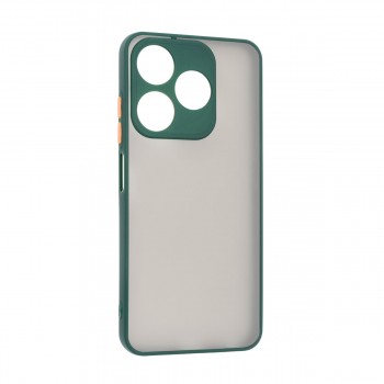 Чохол-накладка ArmorStandart Frosted Matte для Tecno Spark 10 4G (KI5q), Dark Green (зелений) Чохол-накладка ArmorStandart Frosted Matte для Tecno Spark 10 4G (KI5q), Dark Green (зелений)