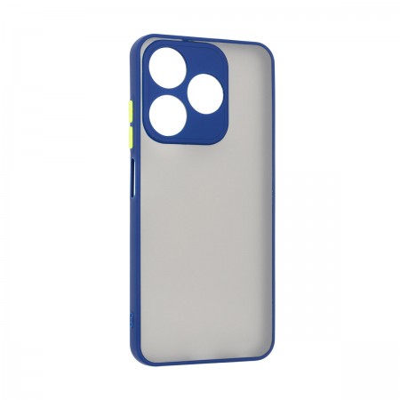 Чехол-накладка ArmorStandart Frosted Matte для Tecno Spark 10 4G (KI5q), Navy Blue (синий)