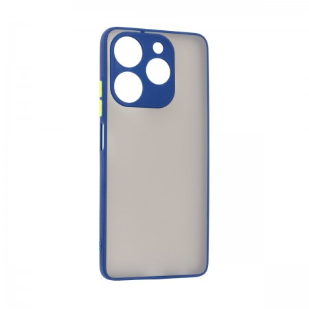 Чохол-накладка ArmorStandart Frosted Matte для Tecno Spark 10 Pro (KI7), Navy Blue (синій)