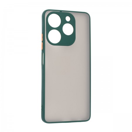 Чохол-накладка ArmorStandart Frosted Matte для Tecno Spark 10 Pro (KI7), Dark Green (зелений)