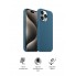 Чехол ArmorStandart ICON2 Case из жидкого силикона для Apple iPhone 15 Pro Max, синий (Storm Blue)