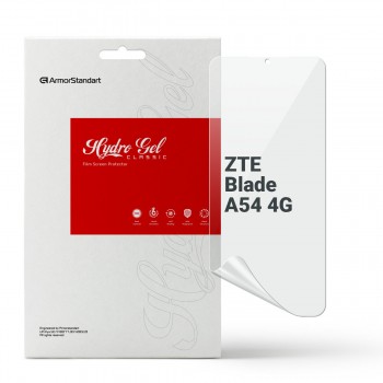 Гідрогелева плівка ArmorStandart для ZTE Blade A54 4G, діагональ 6.6 Гідрогелева плівка ArmorStandart для ZTE Blade A54 4G, діагональ 6.6