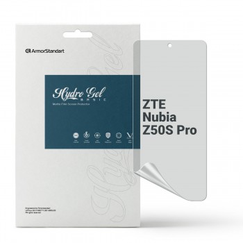 Гідрогелева плівка ArmorStandart матова для ZTE nubia Z50S Pro, діагональ 6.78 Гідрогелева плівка ArmorStandart матова для ZTE nubia Z50S Pro, діагональ 6.78
