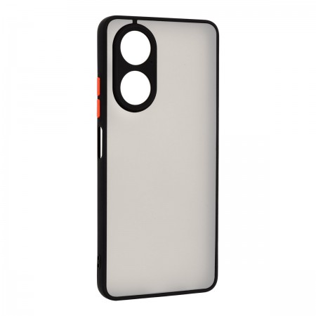 Чохол-накладка ArmorStandart Frosted Matte для OPPO A58 4G, Black (чорний)