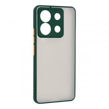 Чехол ArmorStandart Frosted Matte для Xiaomi Redmi Note 13 Pro 5G / Poco X6 5G, тёмно-зелёный