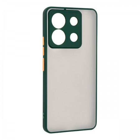 Чохол ArmorStandart Frosted Matte для Xiaomi Redmi Note 13 Pro 5G / Poco X6 5G, темно-зелений