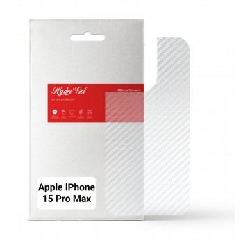 Гідрогелева плівка ArmorStandart для Apple iPhone 15 Pro Max Carbone Transparent, діагональ 6.7 Гідрогелева плівка ArmorStandart для Apple iPhone 15 Pro Max Carbone Transparent, діагональ 6.7
