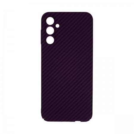 Тонкий чехол TPU ArmorStandart LikeCarbon для Samsung A14 4G (A145) Purple