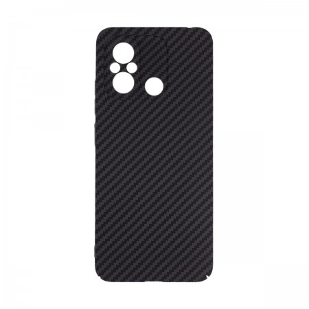Чохол-накладка ArmorStandart LikeCarbon для Xiaomi Redmi 12C, Black